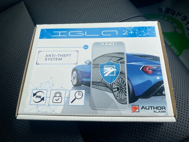 オーディオだけでなくＩＧＬＡ２の取付にて車両盗難から車を守ります（＾＾<br>